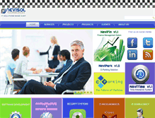 Tablet Screenshot of nevisol.com